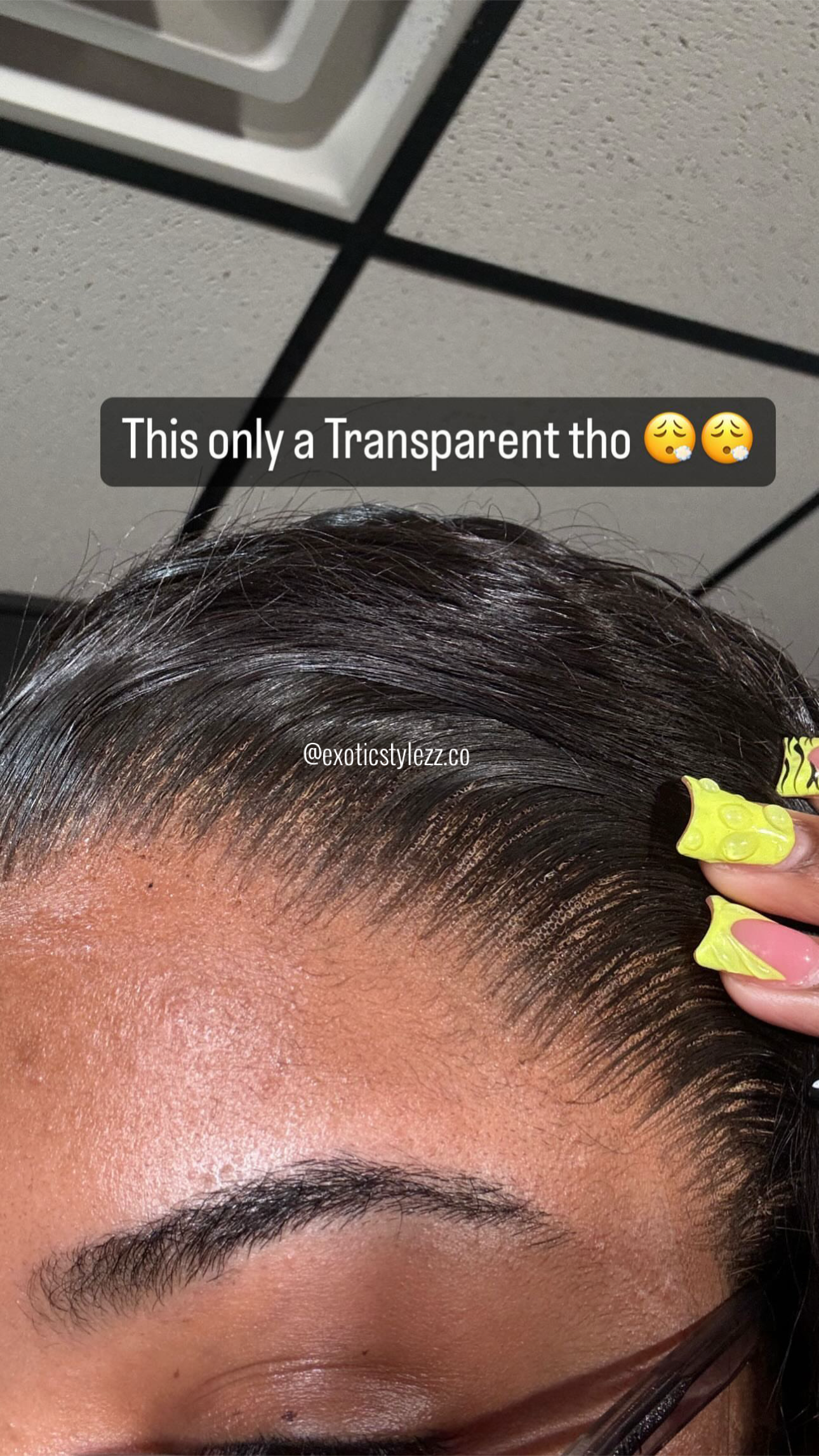 Transparent DEEPWAVE Virgin Wigs (Preorder)
